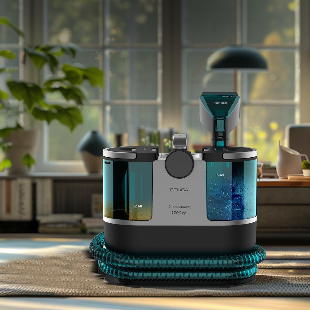 Cecotec Polsterreiniger und Staubsauger Conga 7000 Carpet&Spot Clean Steam XXL Essential, 1700W, 3in