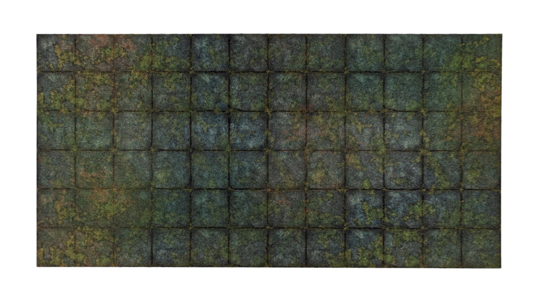 Gummizonen kompatibel mit Warhammer 40 30,5 x 15 cm - 5 Stück, Unterwasser-Platz, Unterwasser-platz