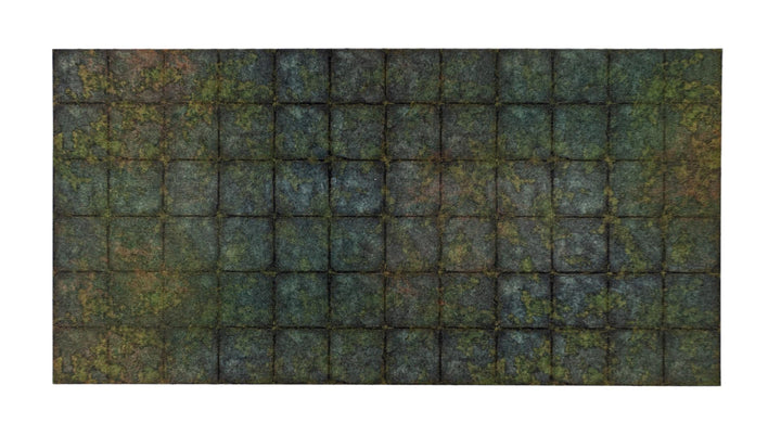 Gummizonen kompatibel mit Warhammer 40 30,5 x 15 cm - 5 Stück, Unterwasser-Platz, Unterwasser-platz