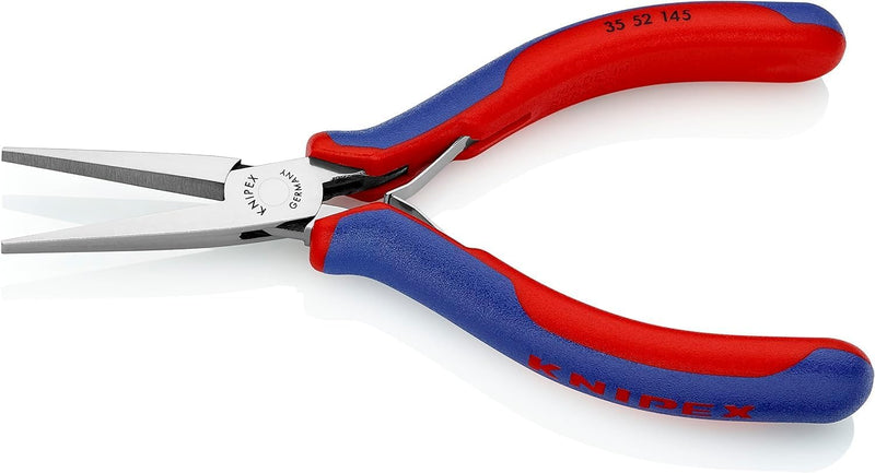 Knipex Elektronik-Greifzange mit Mehrkomponenten-Hüllen 145 mm 35 52 145