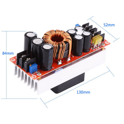 aqxreight - 1500 W 30 A DC-DC-Konstantstrom-Aufwärtswandler-Aufwärtsstromversorgungsmodul 10-60 V bi