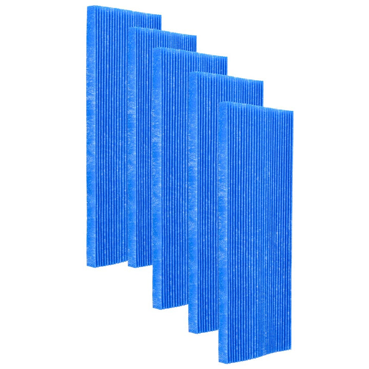 Filterset Für Luftreiniger Daikin MCK75, MC70L | 5 Stück Filter Falten, Weiss-blau, Doppelschichtig