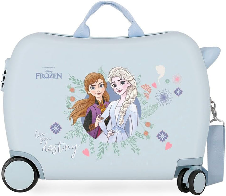 Disney Frozen Own your destiny Blau Kinderkoffer 50 x 39 x 20 cm Starres ABS Seitenkombinationsschlo