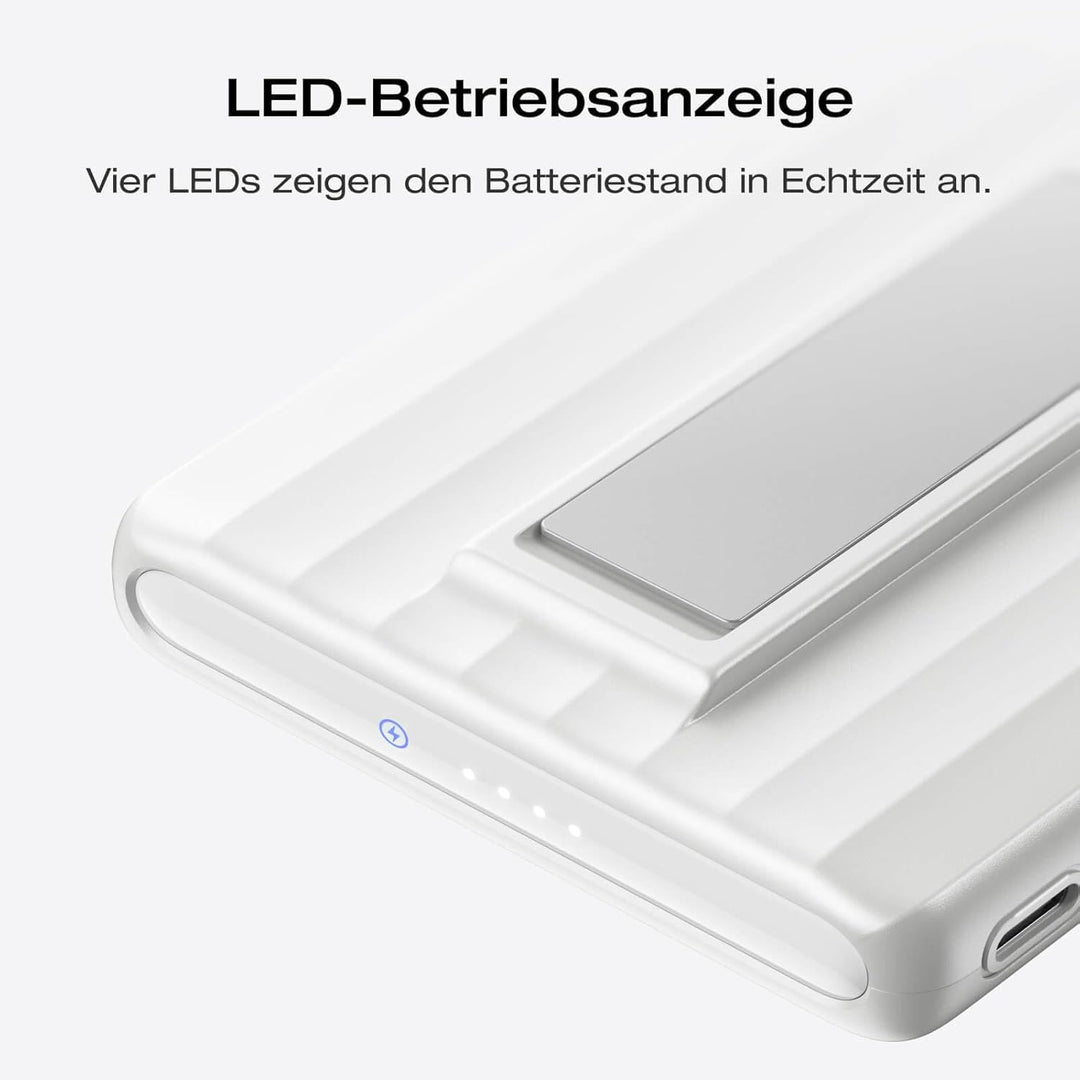 EcoFlow Magsafe Power Bank 10000mAh 30W USB C Laden, Magnetische Powerbank 7,5 W, Magnetic Wireless