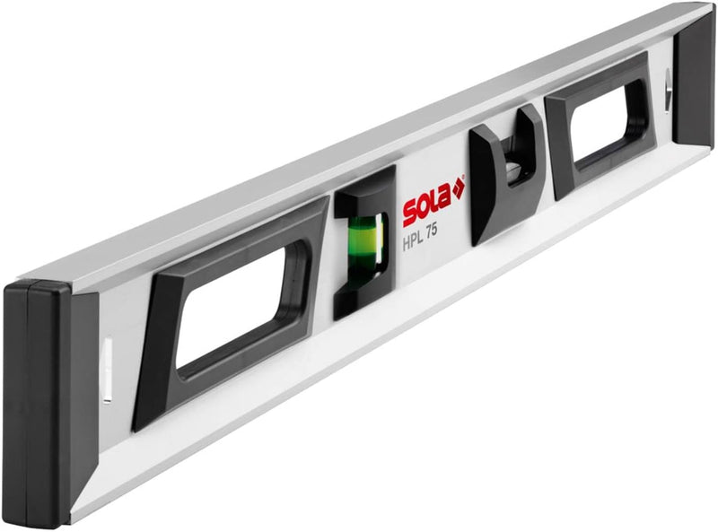 SOLA HPL75 - Nivel de burbuja de precisión HPL (75 mm) 30-Inch, 30-Inch