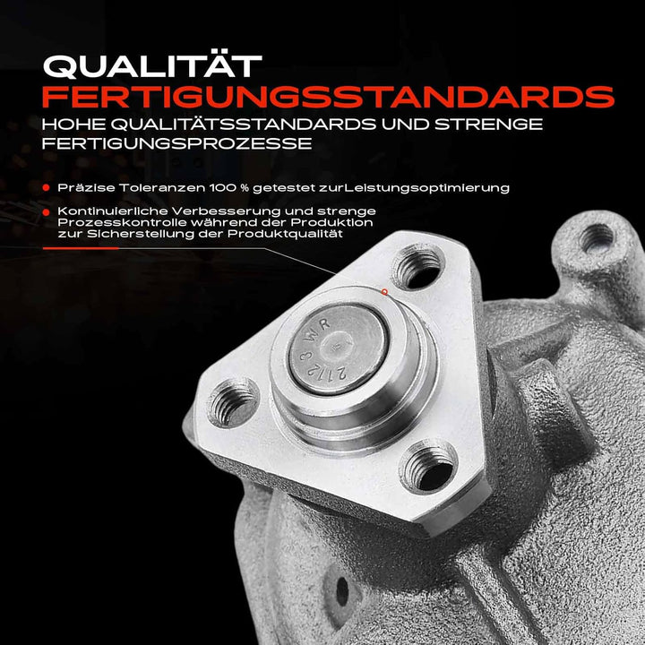 Frankberg Wasserpumpe Kompatibel mit Ducato 280 290 1.9L 1987-1994 Talento 290 1.9L 1989-1994 Diesel