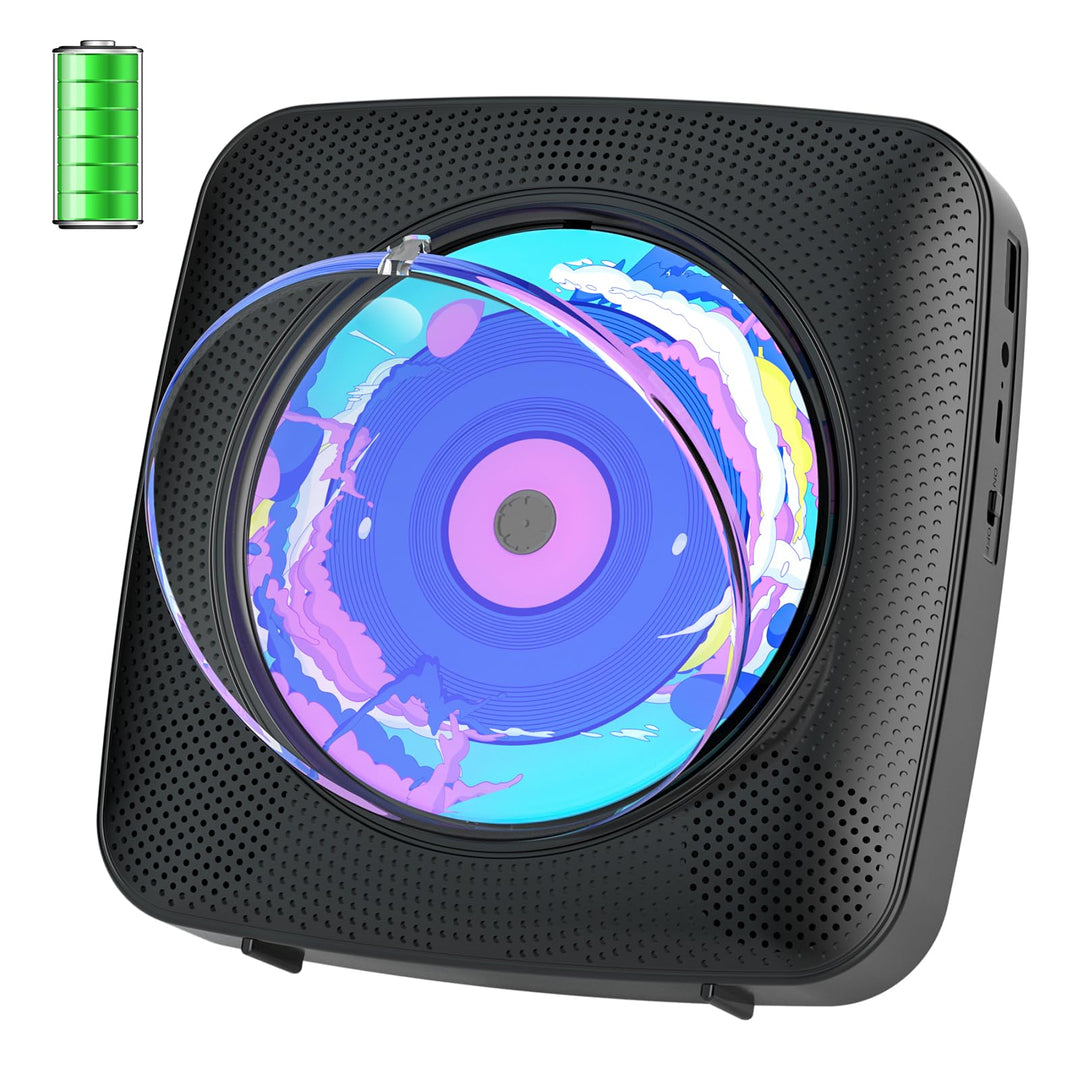 Radio mit CD Player Kinder: Kegaudio Tragbarer CD Players Tragbar mit Bluetooth Lautsprecher Frontan