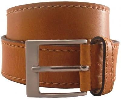 Hebold Gürtel Leder BASIC BELT Vollrindleder 4,00 cm: Grösse: 100 cm Bundweite | Farbe: Tabac