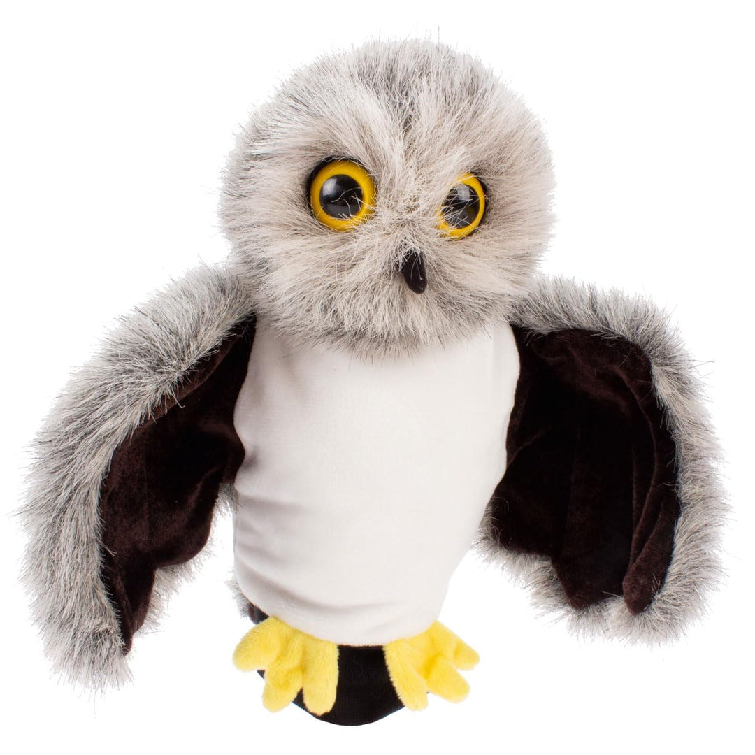 Beleduc Handpuppe Eule - Bewährt im Kindergarten, Mehrfarbig, Rollenspiel und Puppentheater, Lernspi
