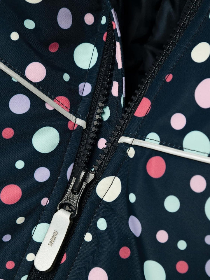 NAME IT Mädchen Nmfmaxi Jacket Dancing Dots Jacke 92 Dark Sapphire, 92 Dark Sapphire