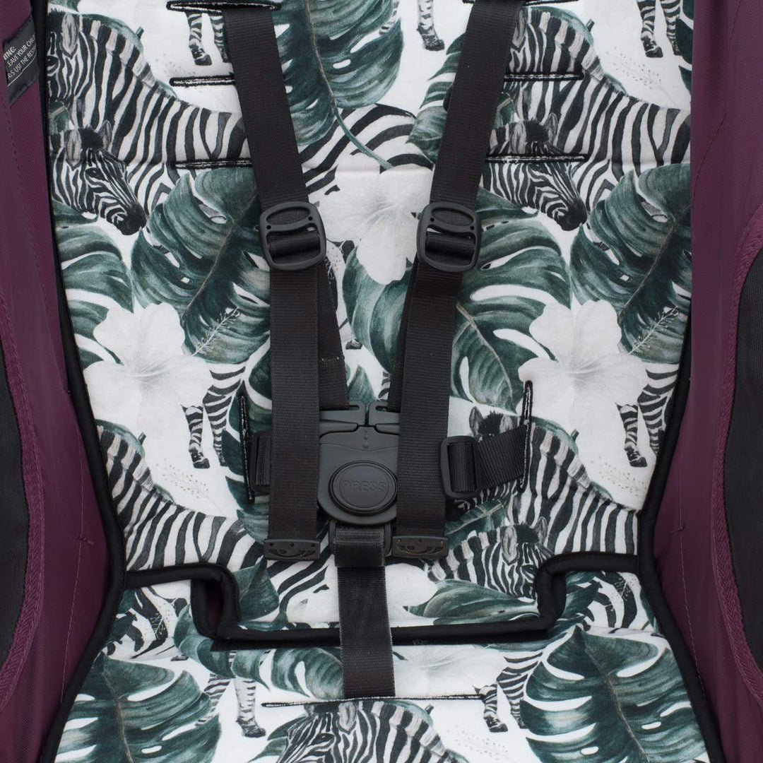 JYOKO KIDS Sitzauflage kompatibel mit Joolz und City Mini, City mini GT2 (Zebra), Zebra