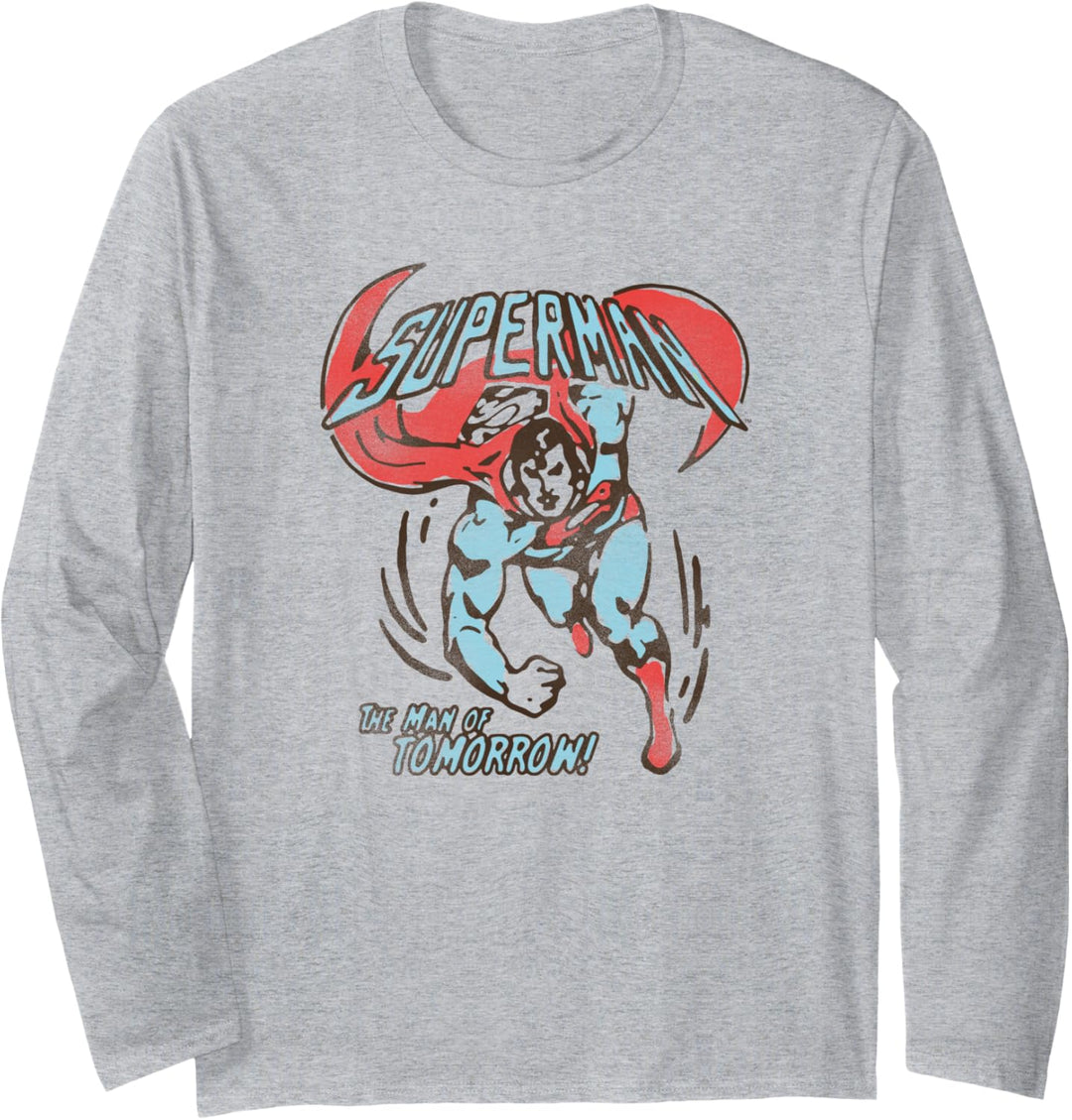 Superman Man of Tomorrow Langarmshirt