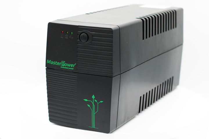 Master Power USV, Unterbrechungsfreie Stromversorgung, UPS 650 VA, konstante Ausgangsspannung 360 W,