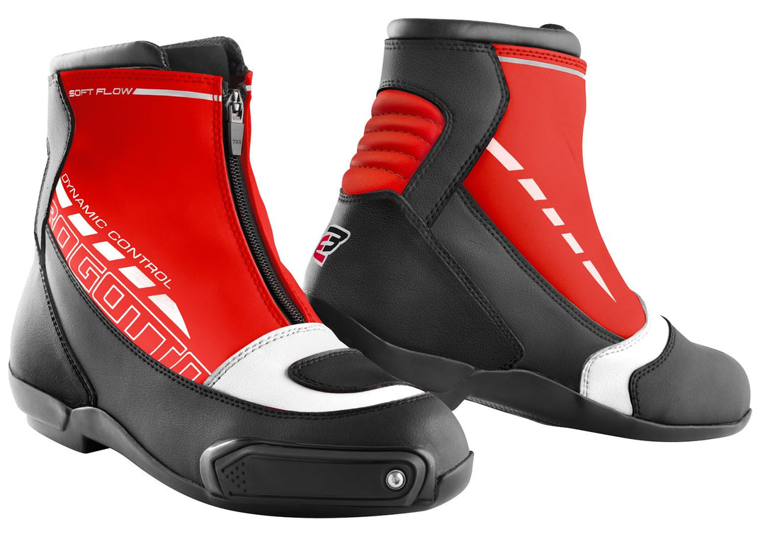 Bogotto Lap Motorradschuhe 37 EU Rot, 37 EU Rot