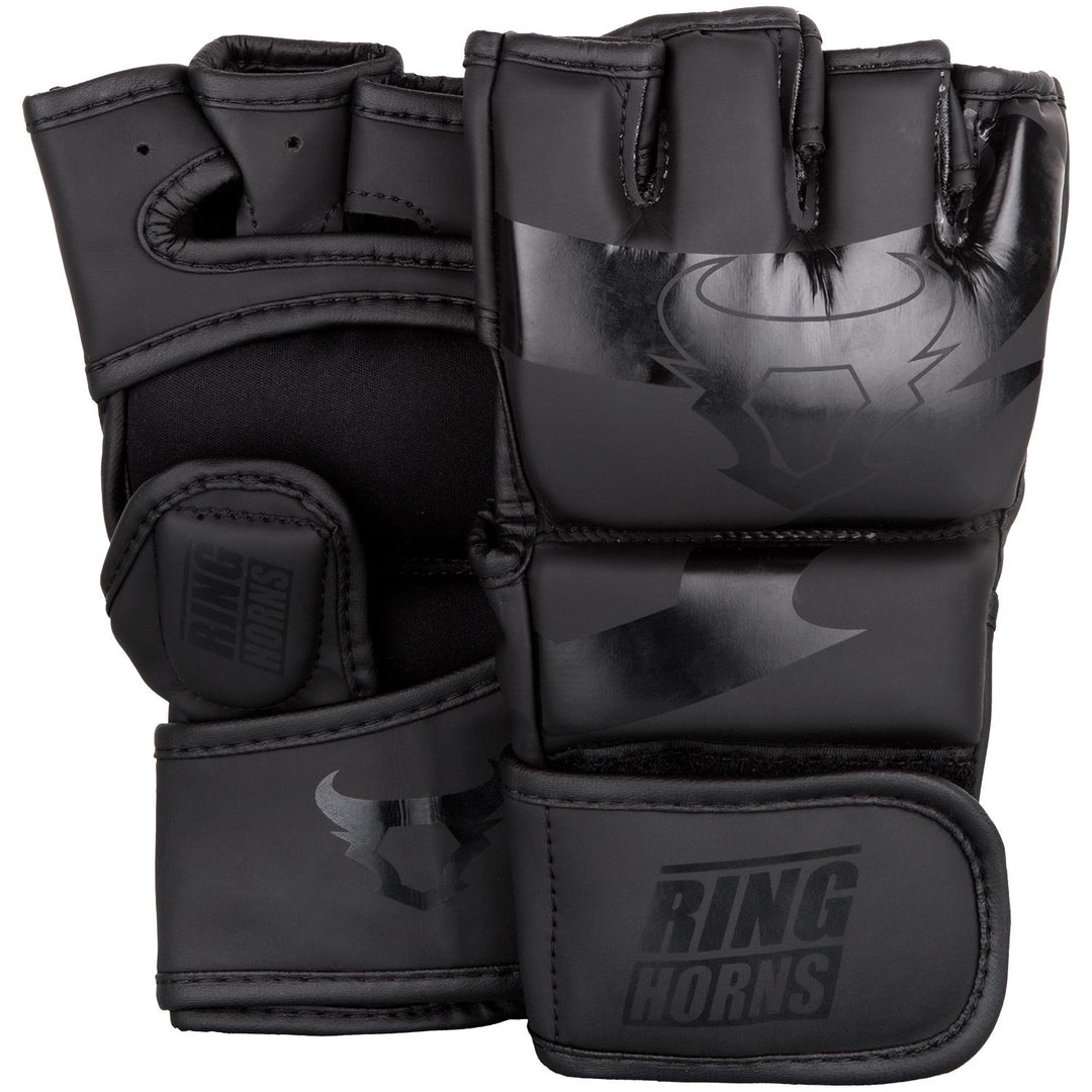 Ringhorns Charger MMA Handschuhe M Schwarz / Schwarz, M Schwarz / Schwarz