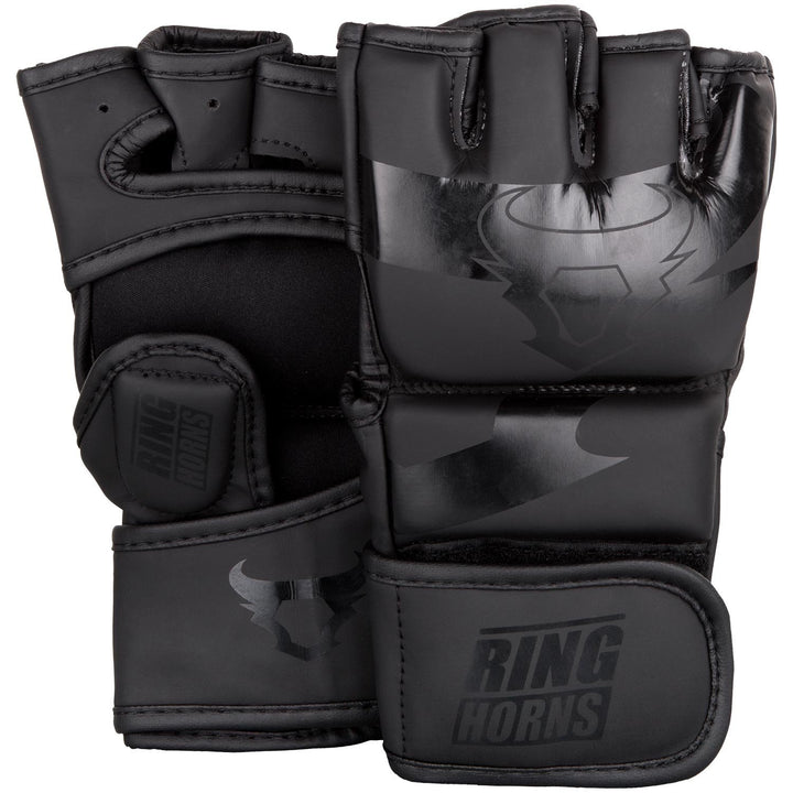 Ringhorns Charger MMA Handschuhe M Schwarz / Schwarz, M Schwarz / Schwarz
