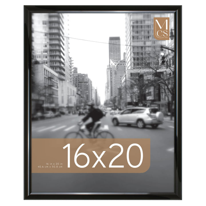 MCS Trendsetter Posterrahmen, 40,6 x 50,8 cm, Schwarz, 40,6 x 50,8 cm 16 x 20 in, 16 x 20 in