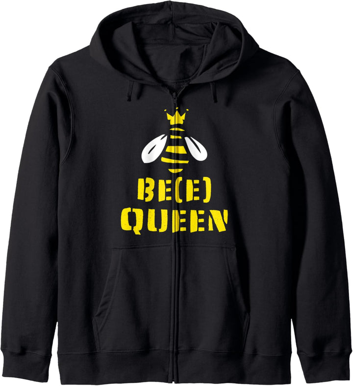Sei Eine Königin Süsse Biene Krone Prinzessin Honig Bee Kapuzenjacke