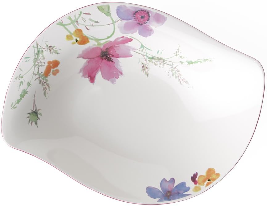 Villeroy und Boch- Mariefleur Basic Serve und Salad tiefe Schale, Schale für Beilagen und Salate, 29