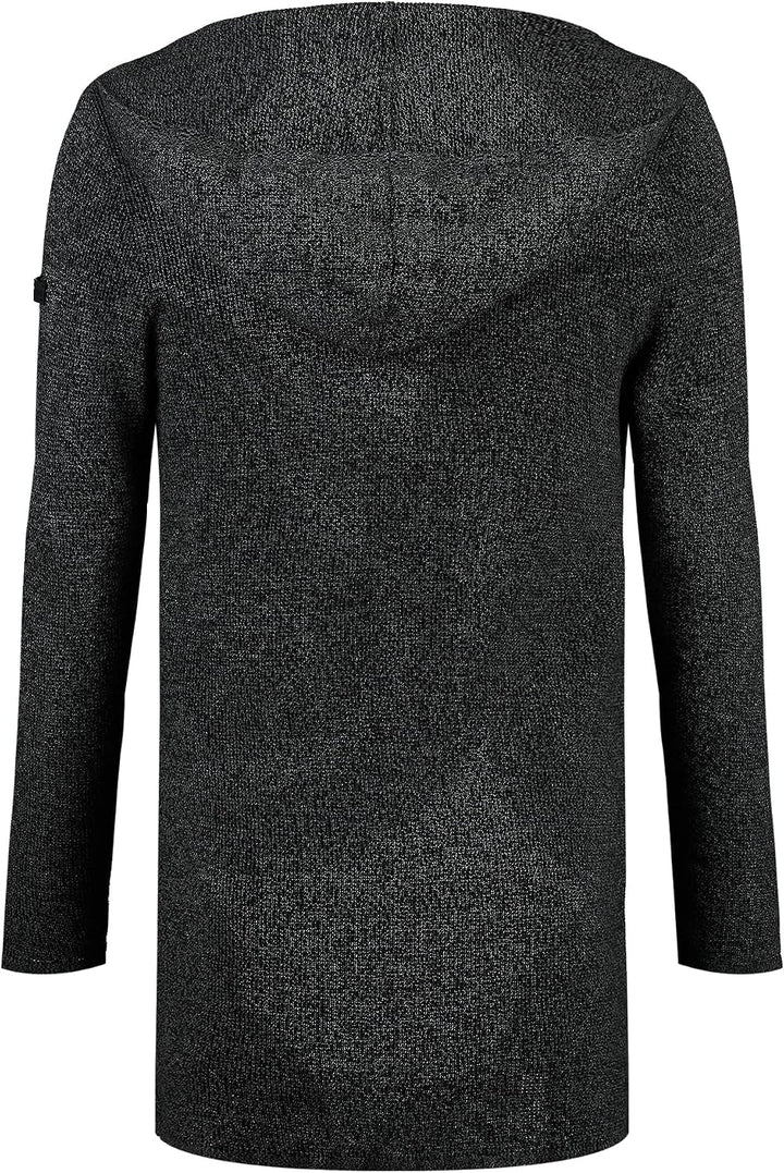 KEY LARGO Herren River Jacket Long Strickjacke L Anthra (1101), L Anthra (1101)