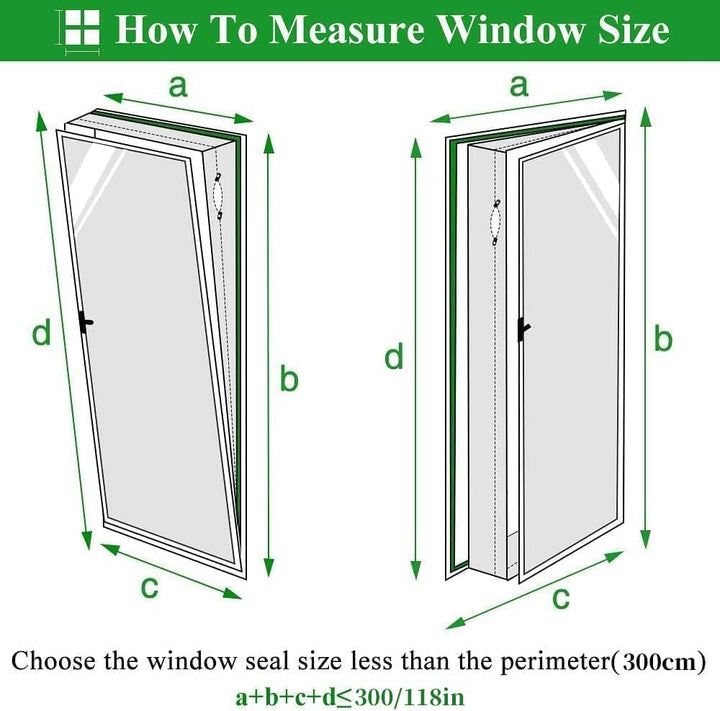 Fensterabdichtung für mobile Klimageräte, Klimaanlagen,3m | Flexible Dichtung für Fenster, Dachfenst
