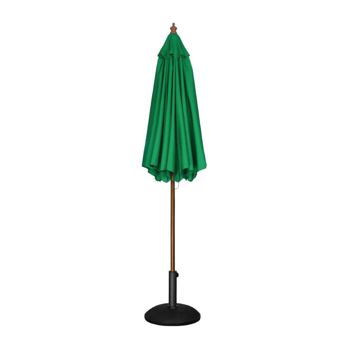 Bolero runder Sonnenschirm grün 2,5m, 2370(H) x 2500(Ø)mm, grün