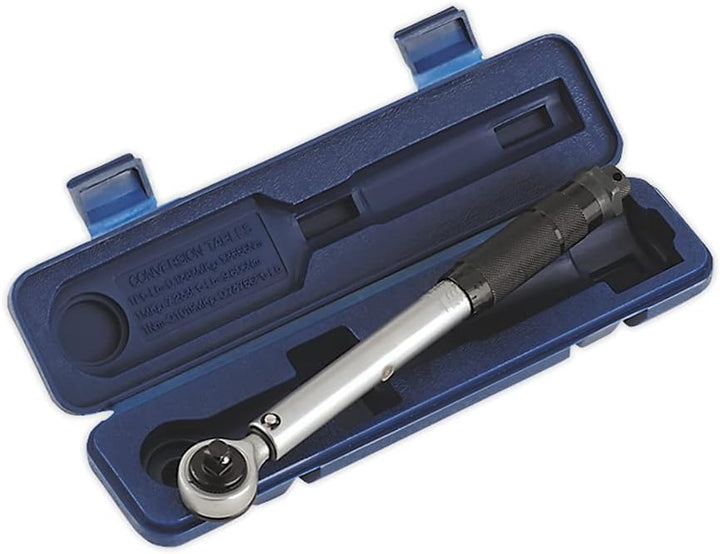 SEALEY ak623 Mikrometer Drehmomentschlüssel 3/20,3 cm SQ DRIVE Kalibrierte Mehrfarbig, Mehrfarbig