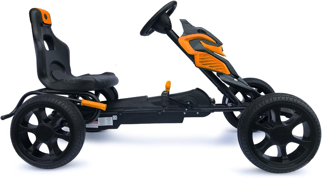 Kinder Pedal Go Kart - 5-12 Jahre, Mit Pedal, Shaum Reifen Eva Wheels