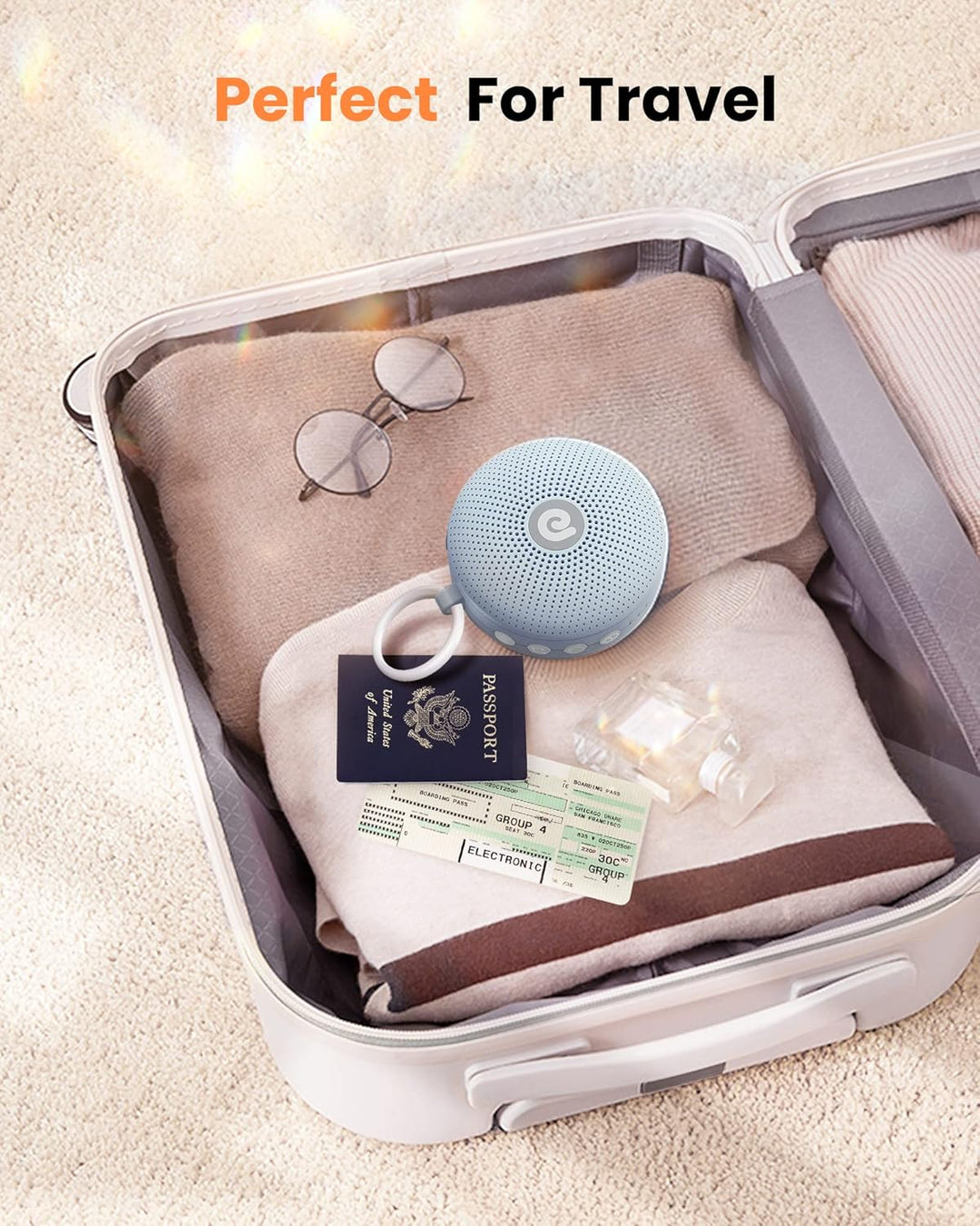 Dreamegg White Noise Machine - D11Max Einschlafhilfe Babys Erwachsene, Portable White Noise Machine