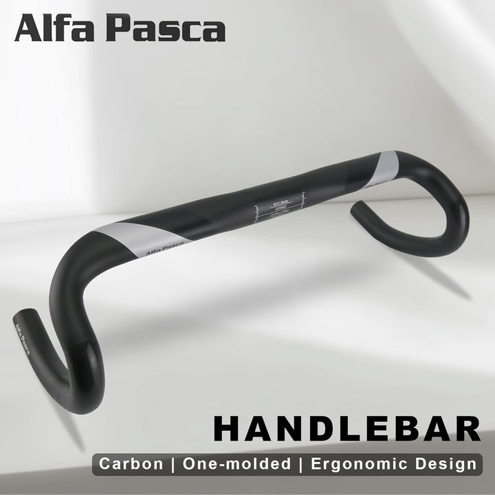 Alfa Pasca lenker 31,8 rennrad carbon lenker rennrad 400mm aero lenker rennrad UD Matte 31.8*400mm,