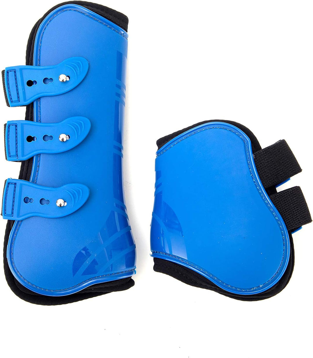 Merauno® Gamaschen Pferde 4er Set Sehne Schützer Fetlock Pferdesprungschutz Vorne Hinter Paar Robust