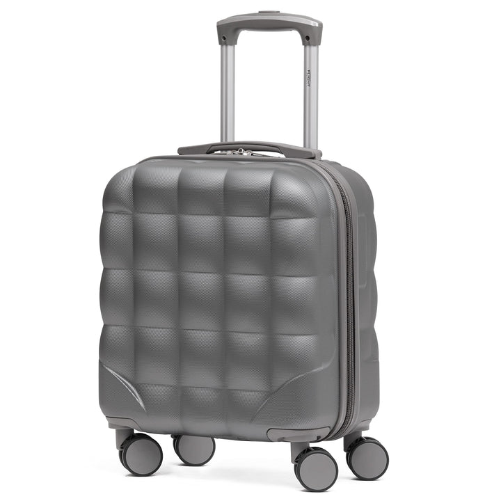 Flight Knight Bubble Suitcase - Ryanair easyJet Jet2 Approved - 8 Wheel Carry Cabin Hardcase 45x36x2
