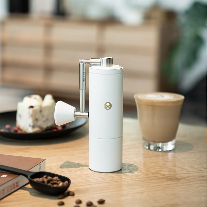 TIMEMORE C5 Pro Handkaffeemühle mit S2C-420-III Kegelmahlwerk, 0,031mm Präzisionsverstellung, vollme