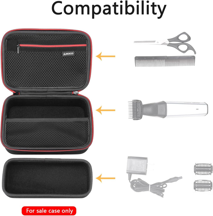 RLSOCO Tasche für Philips Bodygroom Series 5000/3000 Trimmer Modell BG5021/16,BG5480/15,BG3027/03,BG