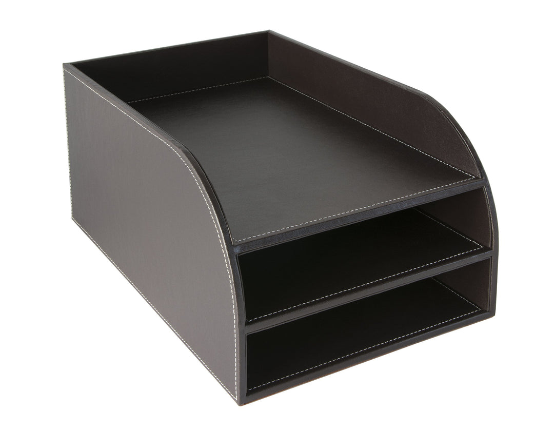 Osco BPU3TT Luxus Faux Leder, Büromaterial-Bürobedarf, braun Braun Single, Braun Single