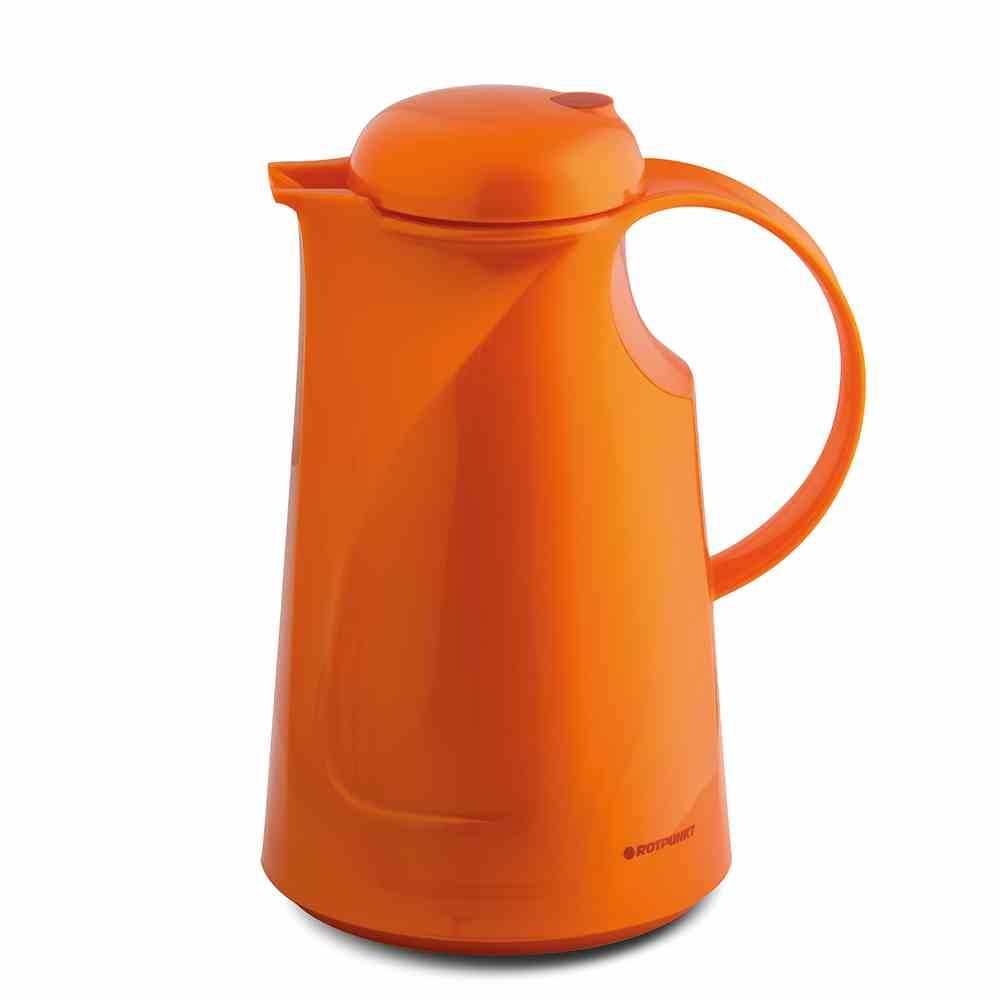 ROTPUNKT Isolierkanne 280 Leonie 1,0 l | Zweifunktions-Drehverschluss | BPA Frei- gesundes Trinken |