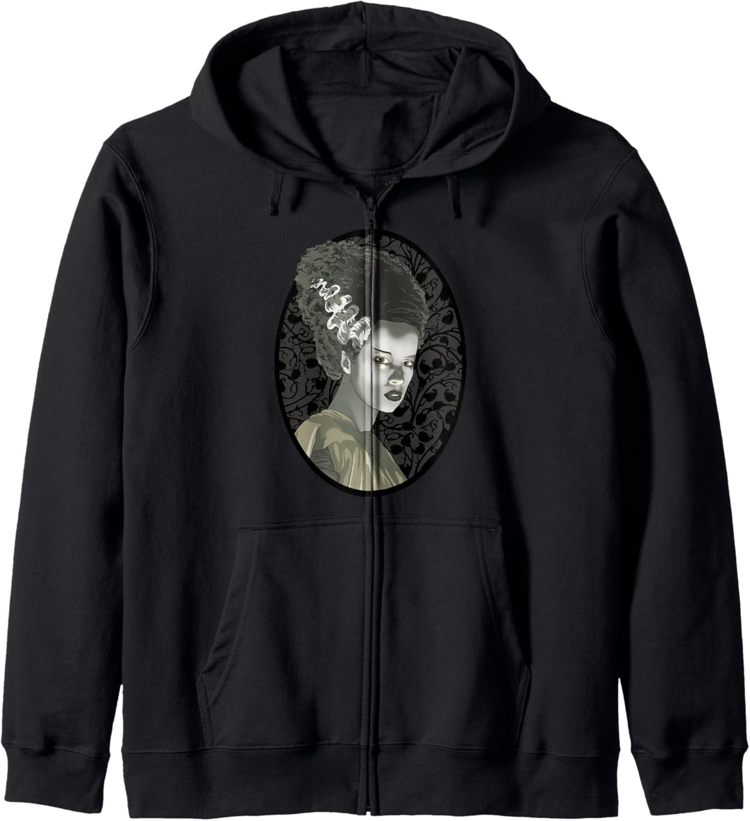 Universal Monsters Bride Of Frankenstein Illustrated Kapuzenjacke