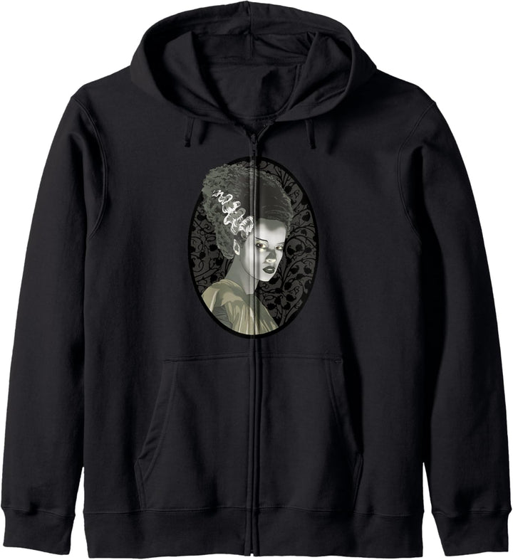 Universal Monsters Bride Of Frankenstein Illustrated Kapuzenjacke