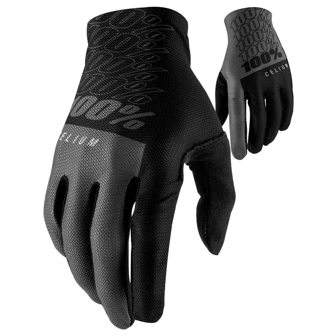 100% Herren Brisker Handschuh M Schwarz Grau, M Schwarz Grau