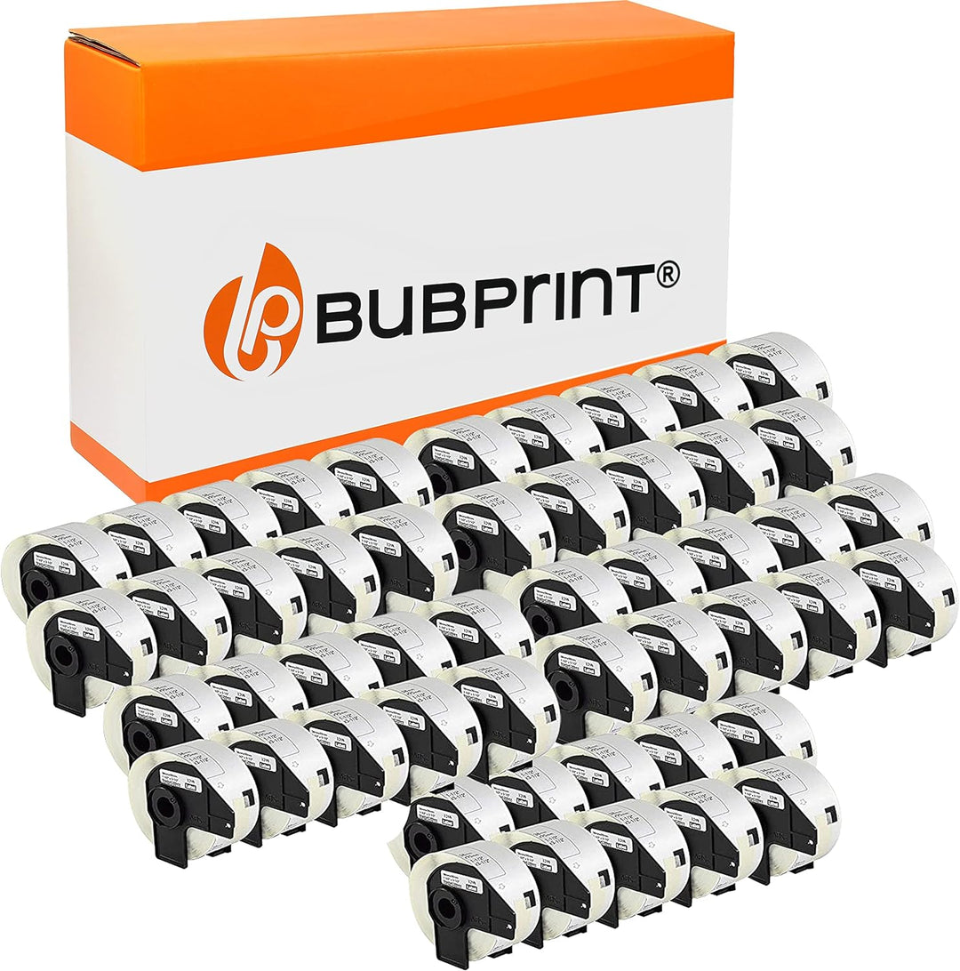 50 Etiketten kompatibel als Ersatz für Brother DK-11208 DK11208 für P-Touch QL1050 QL1060N QL500BW Q