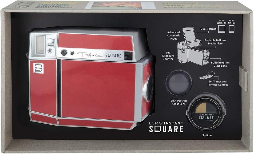 Lomography Lomo'Instant Square Glass Combo Pigalle - Sofortbildkamera
