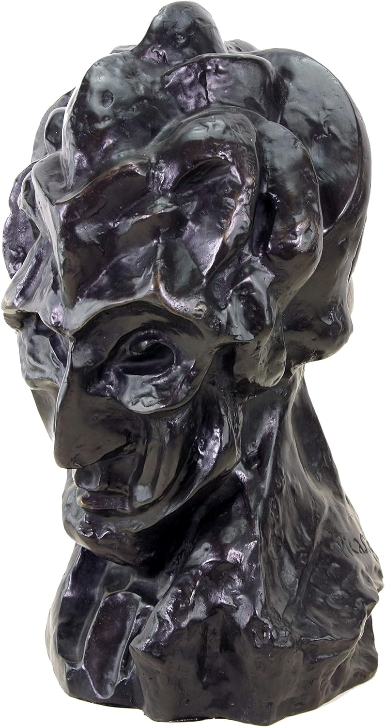 Kunst &amp; Ambiente - Pablo Picasso - Head of a Woman (1909) Fernande - Bronzebüste - Bronzefigur - Sku