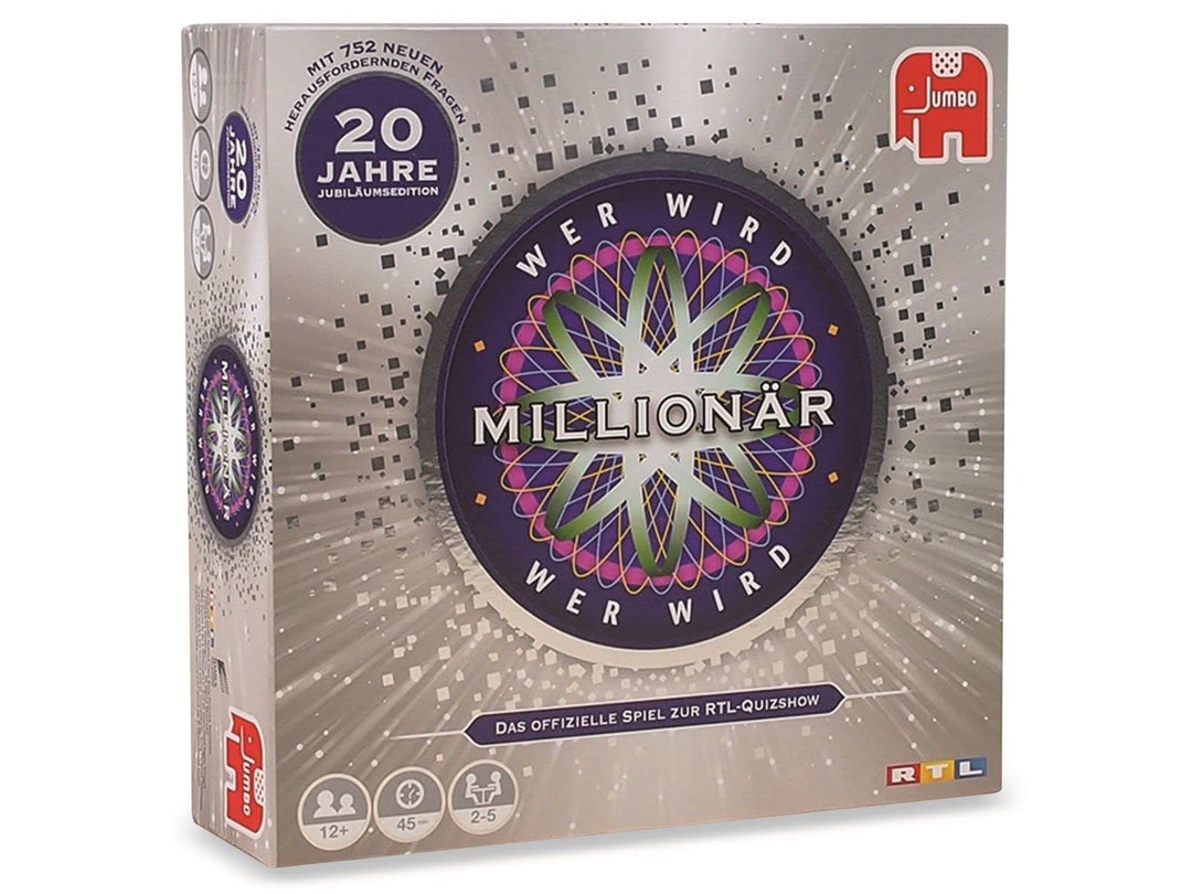 Jumbo Spiele - Wer wird Millionär - die Jubiläumsauflage der berühmten TV-Show als Brettspiel - Gese