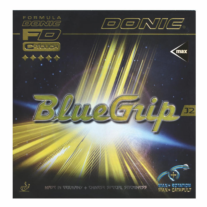 Donic Belag BlueGrip J2 Max Schwarz, Max Schwarz