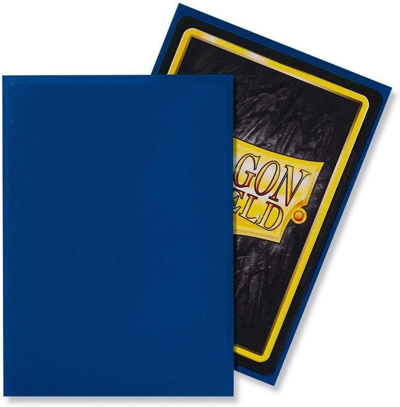 5 Packs Dragon Shield Matte Blue Standard Size 100 ct Card Sleeves Value Bundle! Blau