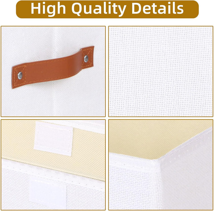Aufbewahrungsbox mit Deckel Stoff, Schrank Organizer Kleiderschrank, Aufbewahrungsboxn mit Fenster,
