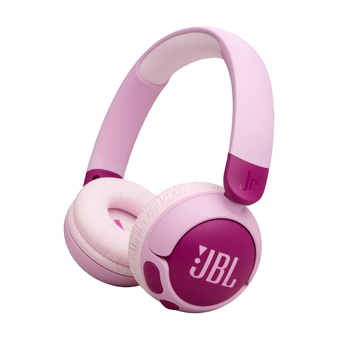 JBL Junior 320 BT, Kabellose On-Ear Bluetooth-Kopfhörer mit eingebautem Mikrofon für Kinder, 50 h Wi