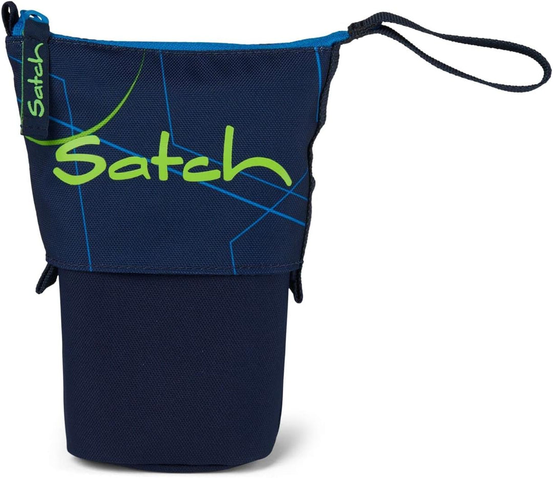 Satch Pack Pencil Slider Light Edition Schulrucksack Set 3tlg. mit Sportbeutel (Blue Tech), Blue Tec