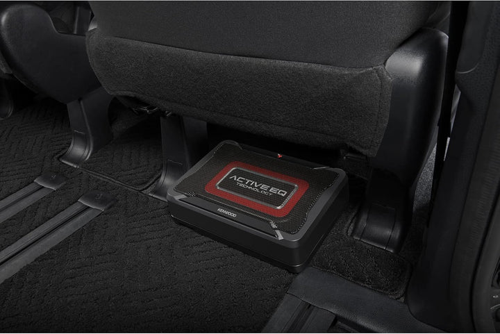 Kenwood KSC-PSW7EQ - Aktiver Kompaktsubwoofer mit Active EQ (160 Watt Ausgangsleistung, Class-D Vers