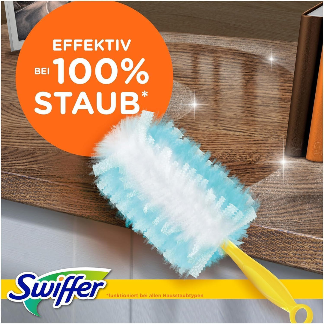 Swiffer Staubmagnet 5x5 Nachfülltücher, Mit Dem Duft Von Febreze, Fängt Und Schliesst 3-mal Mehr Sta